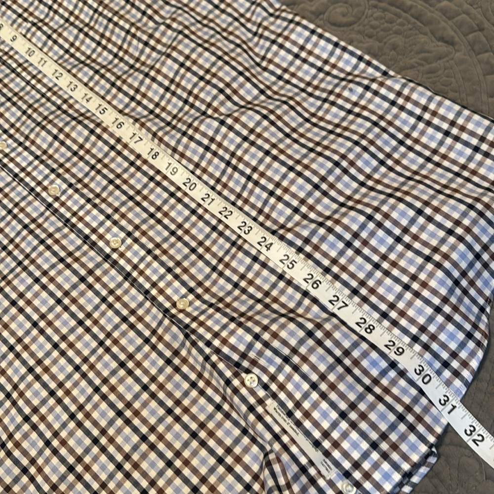 NORDSTROM Button Down Shirt. Size 17 1/2 34/35 - Picture 10 of 10